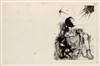 SALVADOR DALÍ Collection of 19 etchings and 2 etched copper plates from La Vida es Sueño.
